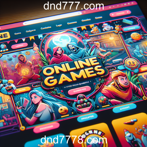 Descubra a Diversão dos Jogos Online em dnd777.com